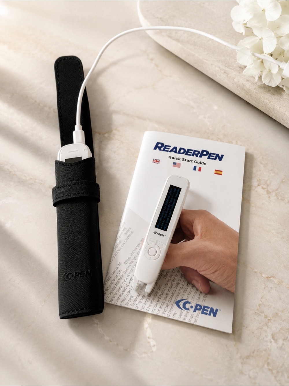 ReaderPen CC-PEN White Scanning Pen